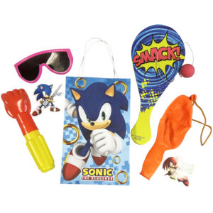 Sonic Hedgehog Mega Fun Favor Bag - 1 Bag