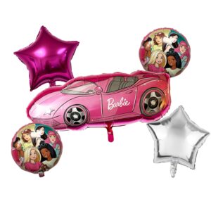 Barbie Car 5-Piece Balloon Kit