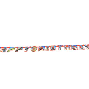 Marvel Avengers "Happy Birthday" Banner - 1 Banner or 12 Banners/Case