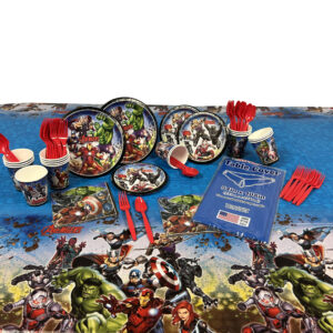 Marvel Avengers Party Kit for 8 or 16 Guests
