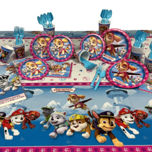 Paw Patrol-Skye Pink Party Kit for 8 or 16 Guest