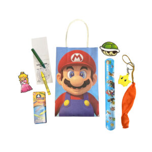 Super Mario Brothers Mega Fun Favor Bag - 1 Bag