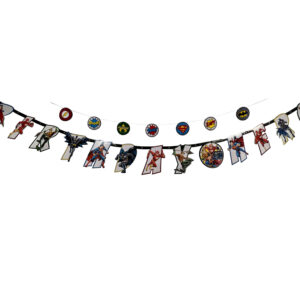 Justice League "Birthday Hero" Double Banner - 1 Double Banner or 6 Double Banners/Case