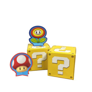 Super Mario Brothers Centerpiece - 1 - 4 Piece Centerpiece or 6 Centerpieces/Case