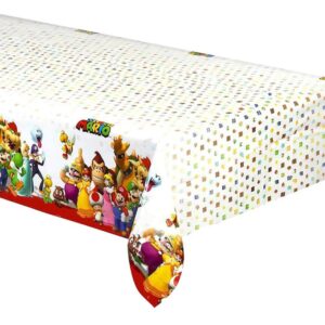 NEW DESIGN COMING SOON...Super Mario Table Cover - 1 Table Cover/Pack or 6 Table Covers/Case