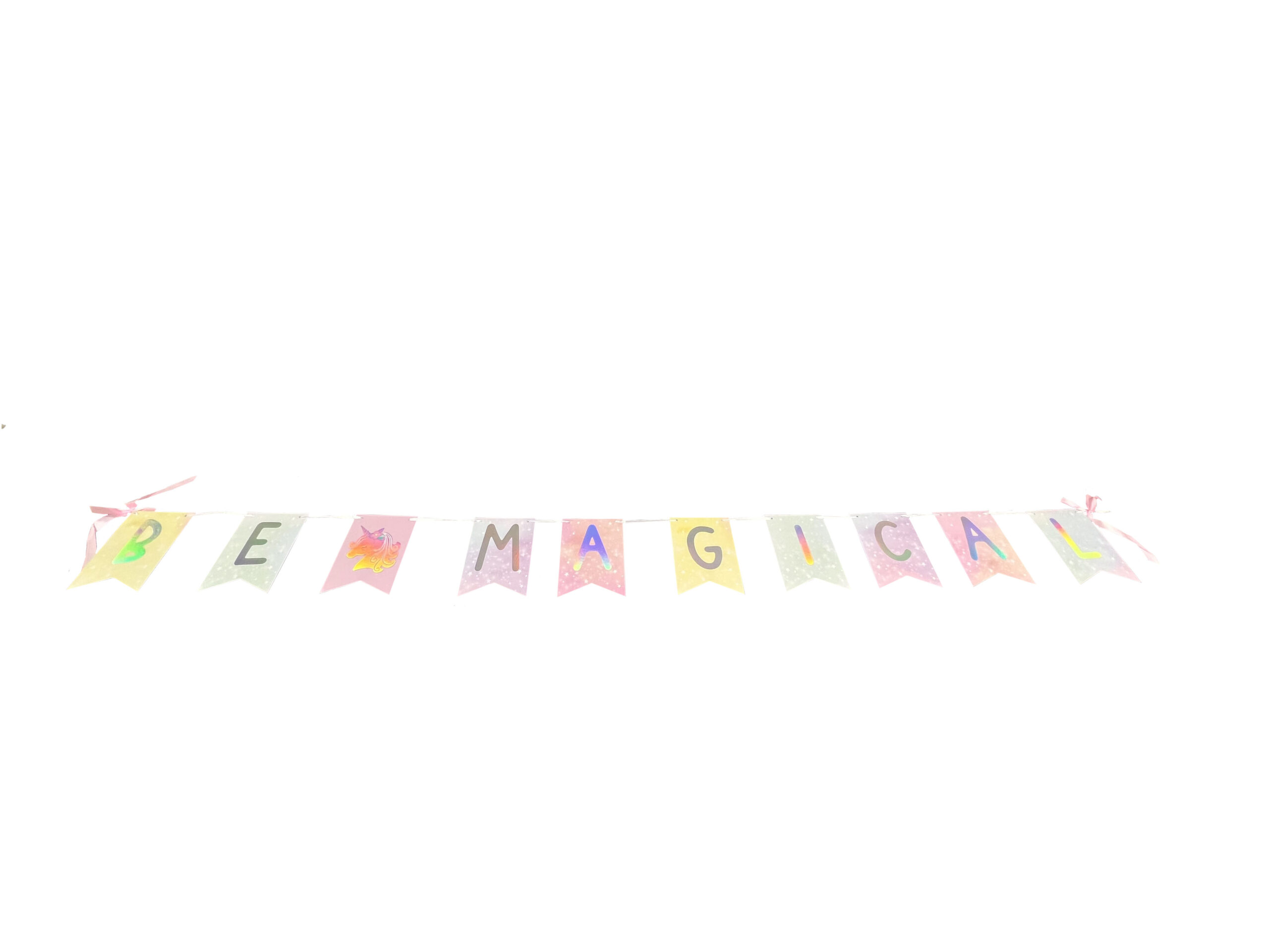 Unicorn "Be Magical" Banner - 1 Banner or 6 Banners/Case