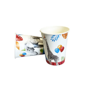 Party Animals 9oz Cups - 8 Cups/Pack or 96 Cups/Case