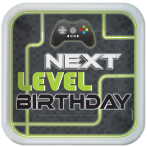 Level Up 9in Plates - 8 Plates/Pack or 48 Plates/Case