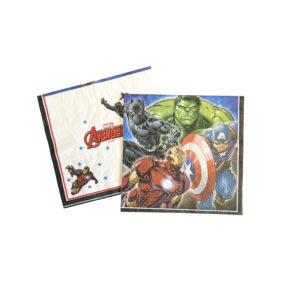 Marvel Avengers Luncheon Napkins - 16 Napkins/Pack or 192 Napkins/Case