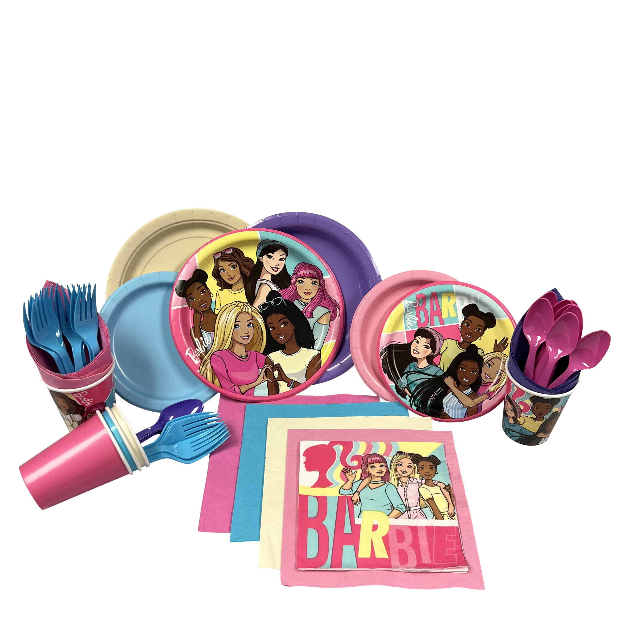 Barbie and Friends 9in Plate - 8 Plates/Pack or 96 Plates/Case - Image 2