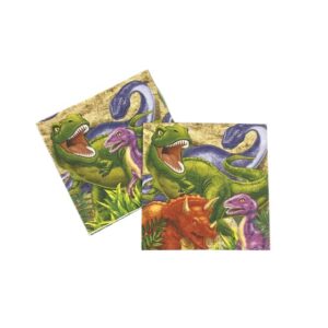 Dino Blast Luncheon Napkins - 16 Napkins/Pack or 192 Napkins/Case