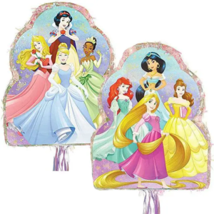 "Disney Princesses", 2-Sided, Pull-String Pinata - 1 Pinata or 4 Pinatas/Case