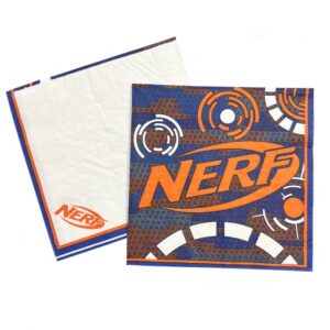 Nerf Luncheon Napkins - 16 Napkins/Pack or 192 Napkins/Case