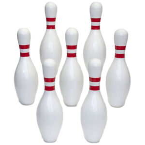 Bowling Pin with Custom Print - 10 Case Minimum