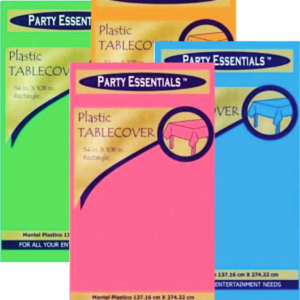 Neon Table Cover, 54" X 108" -1 Table Cover or 24 Table Covers/Case