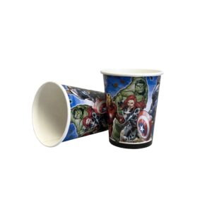 Marvel Avengers 9oz Cups - 8 Cups/Pack or 96 Cups/Case