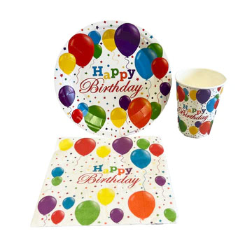 Birthday Balloon Jamboree 7" Economy Kit for 250
