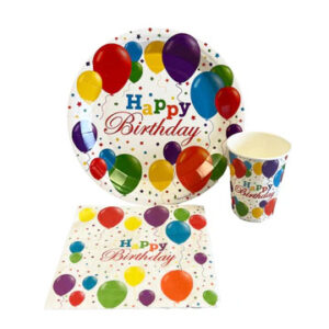 Birthday Balloon Jamboree 9" Economy Kit for 250