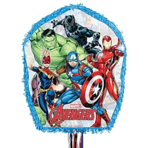 "Marvel Avengers" Pull-String Pinata - 1 Pinata or 4 Pinatas/Case