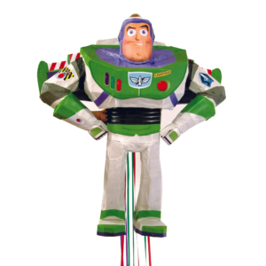 "Toy Story, Buzz Lightyear", 3D Pull-String Pinata - 1 Pinata or 4 Pinatas/Case