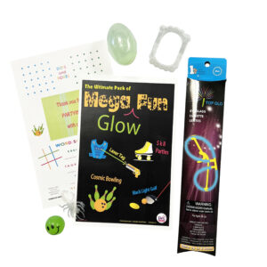 Glow In the Dark Mega Fun Favor Bag - 1 Bag or 50 Bags/Case