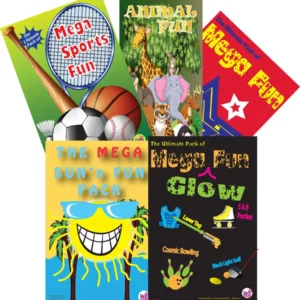 Mega Fun Assortment Favor Bags - 50/Case