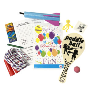 Birthday Balloon Jamboree Mega Fun Favor Bag - 1 Bag or 50 Bags/Case