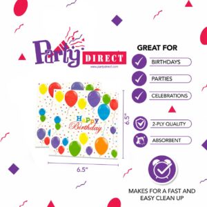 Birthday Balloon Jamboree, Luncheon Napkin - 100 Napkins/Pack or 1,000 Napkins/Case