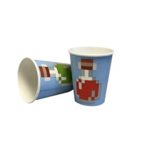 Minecraft 9oz Paper Cups - 8 Cups/Pack or 96 Cups/Case