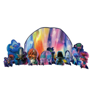 Trolls Centerpiece - 1 - 9 Piece Centerpiece or 6 Centerpieces/Case