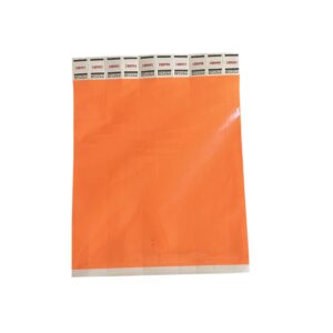 Jumbo Plastic Table Rolls - 1 Roll or 4 Rolls/Case - Neon Orange