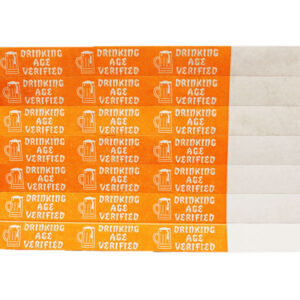 Jumbo Plastic Table Rolls - 1 Roll or 4 Rolls/Case - Neon Orange