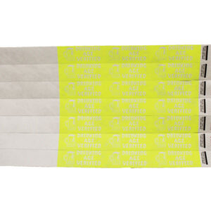 Jumbo Plastic Table Rolls - 1 Roll or 4 Rolls/Case - Neon Yellow