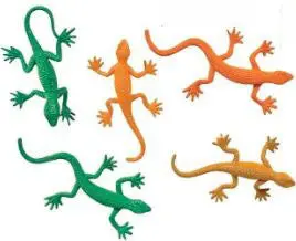 3" Assorted Rain Forest Lizards - 144 Pieces/Bag