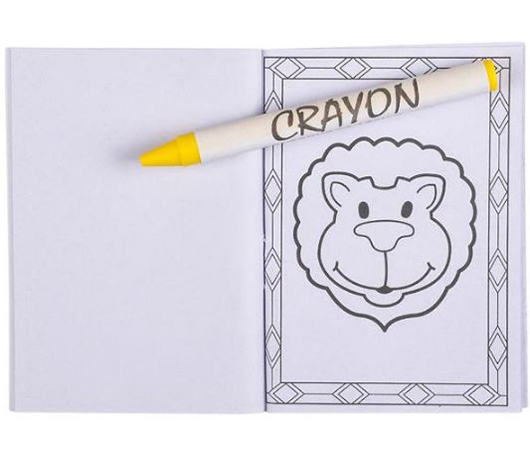 Zoo Animal Coloring Set with Crayons - 12 Sets/Bag - Image 2