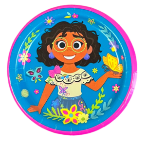 Disney Encanto 7in Plates - 8 Plates/Pack or 96 Plates/Case