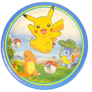 Pokemon 7" Plate - 10 Plates/Pack