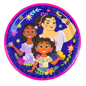 Disney Encanto 9in Plates - 8 Plates/Pack or 96 Plates/Case