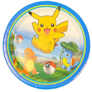 Pokemon 9" Plate - 10 Plates/Pack