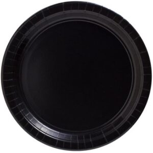 Jumbo Plastic Table Rolls - 1 Roll or 4 Rolls/Case - Black
