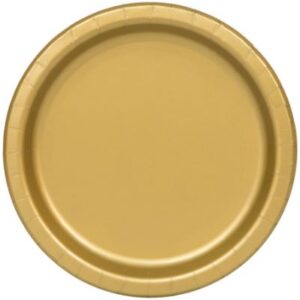 Jumbo Plastic Table Rolls - 1 Roll or 4 Rolls/Case - Gold