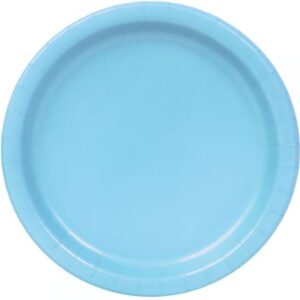 Jumbo Plastic Table Rolls - 1 Roll or 4 Rolls/Case - Light Blue