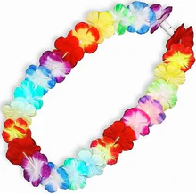 36" Colorful Flower Light-Up Leis - 1 Leis