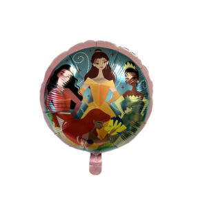 Disney Princesses 18" Foil Mylar Balloon - 1 Balloon or 5 Balloons/Case