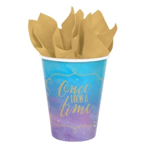 Disney Princess Once Upon A Time 9oz Cups - 8 Cups/Pack