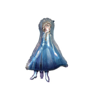 Elsa-Shaped 18" x 32 Foil Mylar Balloon - 1 Balloon