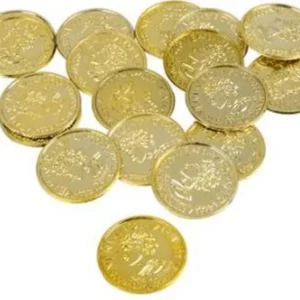 Gold Coins - 144 Pieces/Bag