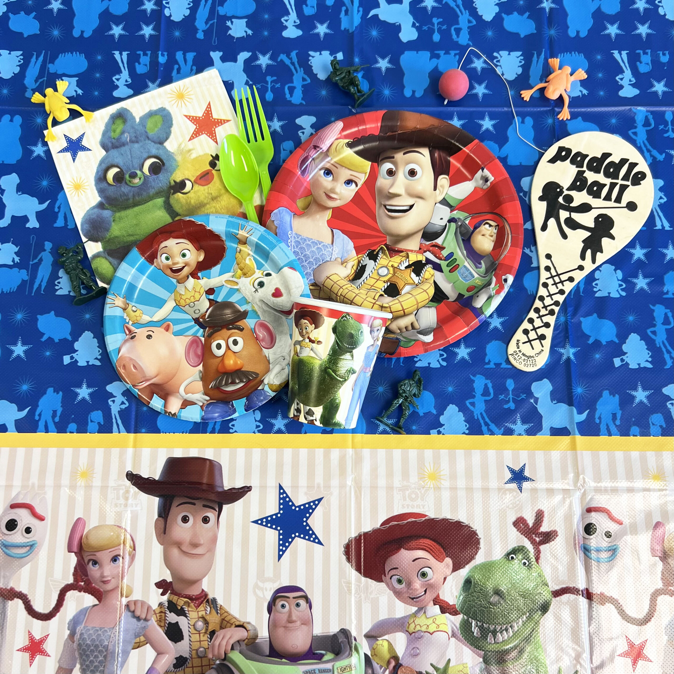 Toy Story 4, Blue 7" Plates - 8 Plates/Pack - Image 2