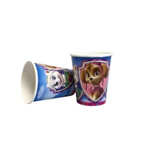 Paw Patrol-Skye Pink 9oz Cups - 8 Cups/Pack or 96 Cups/Case