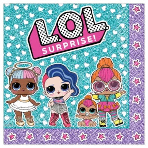 LOL Heart Surprise Luncheon Napkins - 16 Napkins